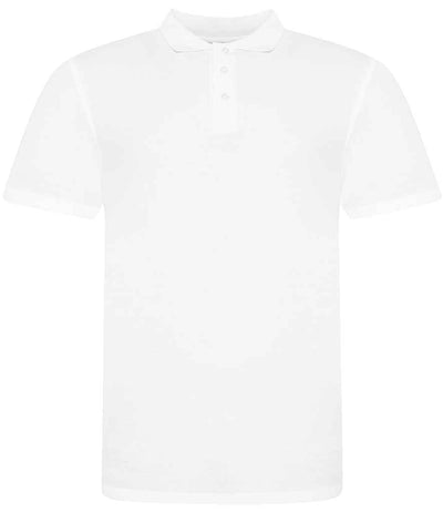 AWDis The 100 Cotton Piqué Polo Shirt - White