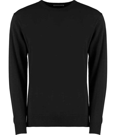 Kustom Kit Arundel Crew Neck Sweater - Black
