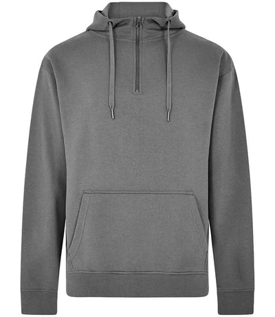 Kustom Kit 1/4 Zip Hoodie - Dark Grey