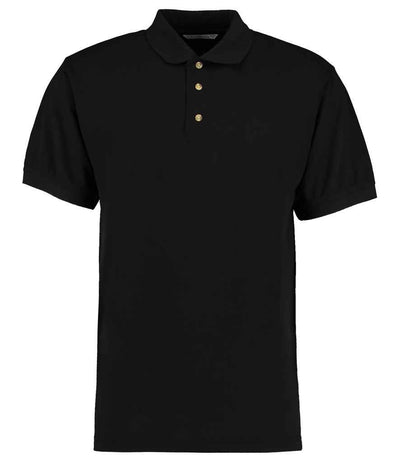 Kustom Kit Workwear Piqué Polo Shirt - Black