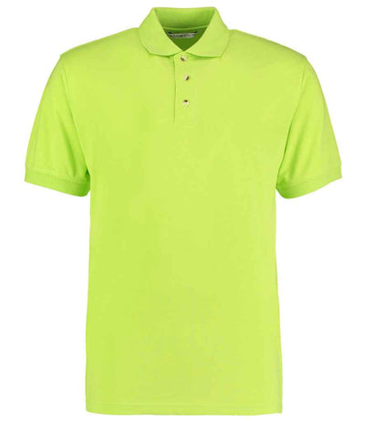 Kustom Kit Workwear Piqué Polo Shirt - Lime Green