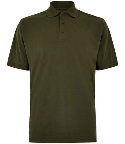 Kustom Kit Klassic Poly/Cotton Piqué Polo Shirt - Army Green