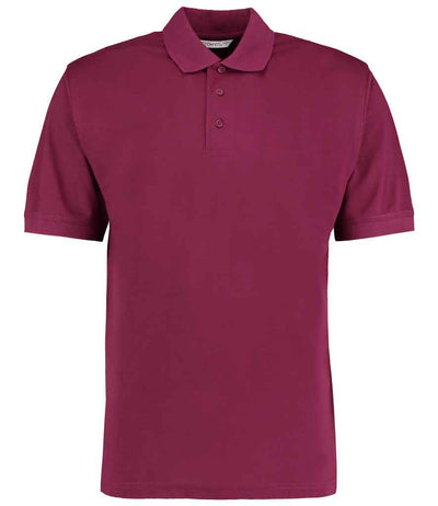 Kustom Kit Klassic Poly/Cotton Piqué Polo Shirt - Burgundy