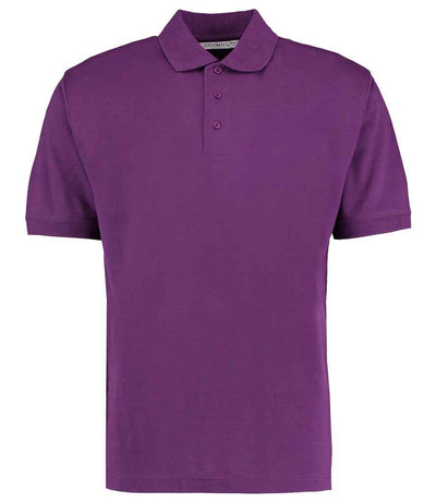 Kustom Kit Klassic Poly/Cotton Piqué Polo Shirt - Dark Purple