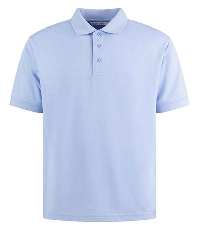 Kustom Kit Klassic Poly/Cotton Piqué Polo Shirt - Light Heather Blue
