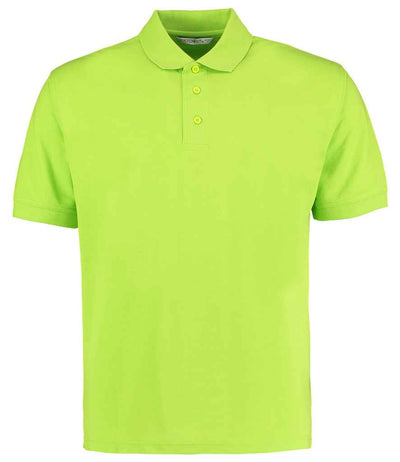 Kustom Kit Klassic Poly/Cotton Piqué Polo Shirt - Lime Green
