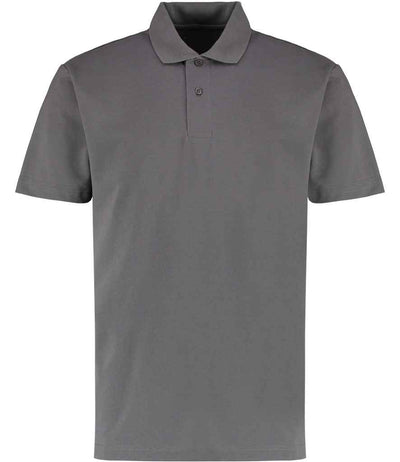 Kustom Kit Regular Fit Workforce Piqué Polo Shirt - Charcoal