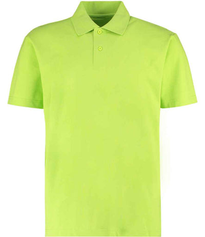 Kustom Kit Regular Fit Workforce Piqué Polo Shirt - Lime Green