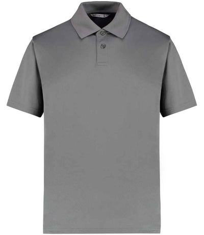 Kustom Kit Regular Fit Cooltex® Plus Superwash® 60°C Piqué Polo Shirt - Charcoal