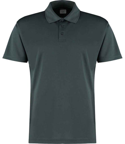 Kustom Kit Cooltex® Plus Micro Mesh Polo Shirt - Graphite Grey