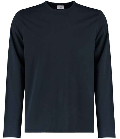 Kustom Kit Long Sleeve Fashion Fit Superwash® 60°C T-Shirt - Navy