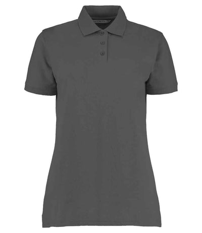 Kustom Kit Ladies Klassic Poly/Cotton Piqué Polo Shirt - Charcoal