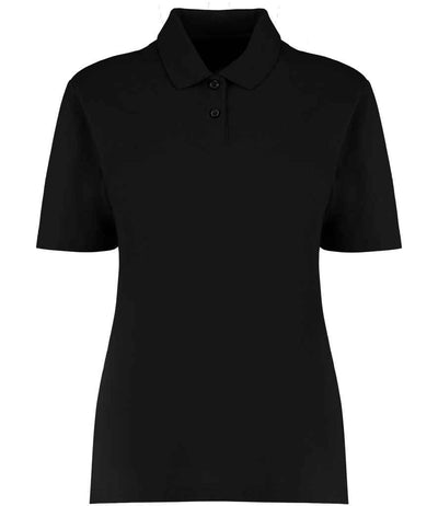 Kustom Kit Ladies Regular Fit Workforce Piqué Polo Shirt - Black