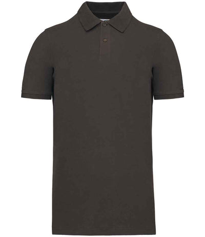 Kariban Organic 180 Piqué Polo Shirt - Dark Grey