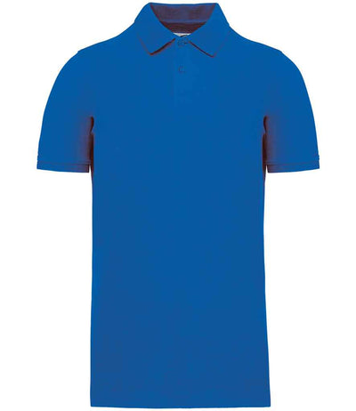 Kariban Organic 180 Piqué Polo Shirt - Light Royal Blue