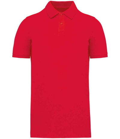 Kariban Organic 180 Piqué Polo Shirt - Red