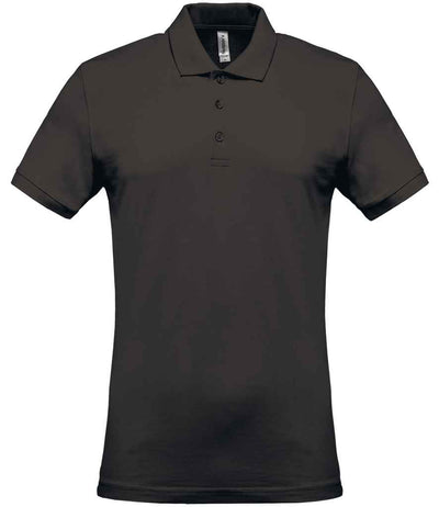 Kariban Short Sleeve Piqué Polo Shirt - Dark Grey