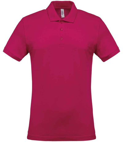 Kariban Short Sleeve Piqué Polo Shirt - Fuchsia