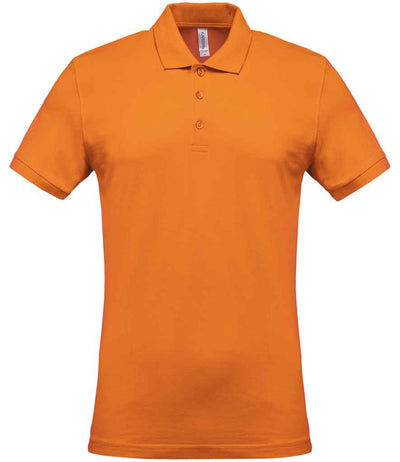 Kariban Short Sleeve Piqué Polo Shirt - Orange