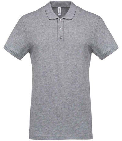 Kariban Short Sleeve Piqué Polo Shirt - Oxford Grey