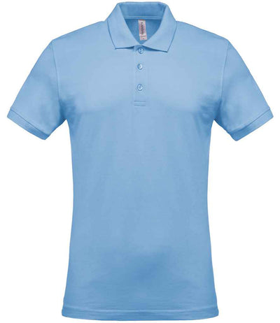 Kariban Short Sleeve Piqué Polo Shirt - Sky Blue