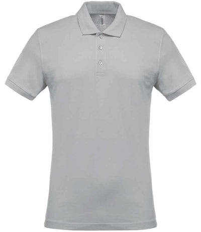 Kariban Short Sleeve Piqué Polo Shirt - Snow Grey
