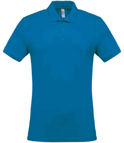 Kariban Short Sleeve Piqué Polo Shirt - Tropical Blue