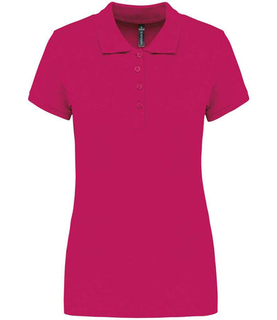 Kariban Ladies Short Sleeve Piqué Polo Shirt - Fuchsia