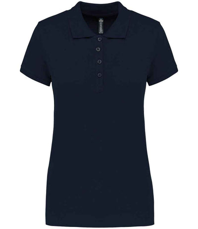 Kariban Ladies Short Sleeve Piqué Polo Shirt - Navy