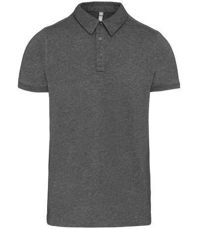Kariban Jersey Polo Shirt - Heather Grey