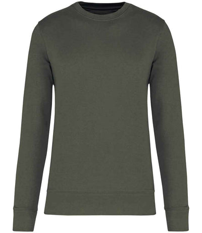Kariban Unisex Crew Neck Sweatshirt - Dark Khaki