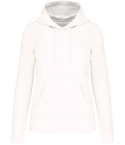 Kariban Ladies Hooded Sweatshirt - White