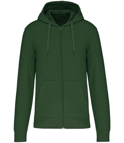 Kariban Full Zip Hoodie - Forest Green