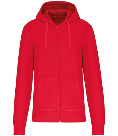 Kariban Full Zip Hoodie - Red
