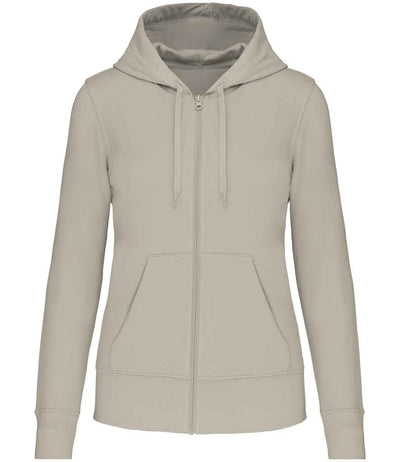 Kariban Ladies Full Zip Hoodie - Clay
