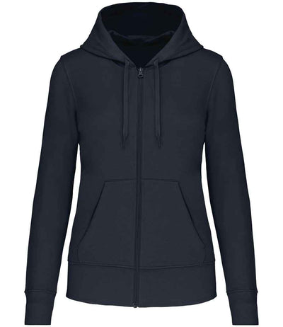 Kariban Ladies Full Zip Hoodie - Navy