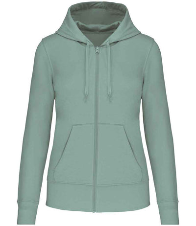 Kariban Ladies Full Zip Hoodie - Sage