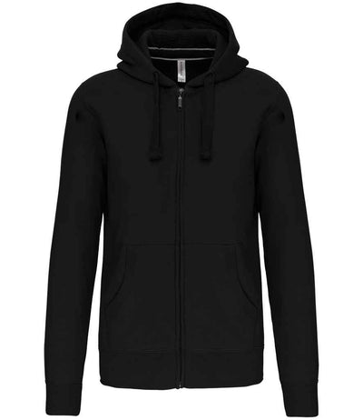 Kariban Full Zip Hooded Sweatshirt - Black