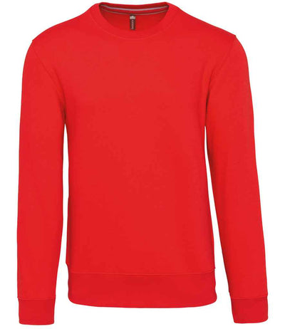 Kariban Crew Neck Sweatshirt - Red