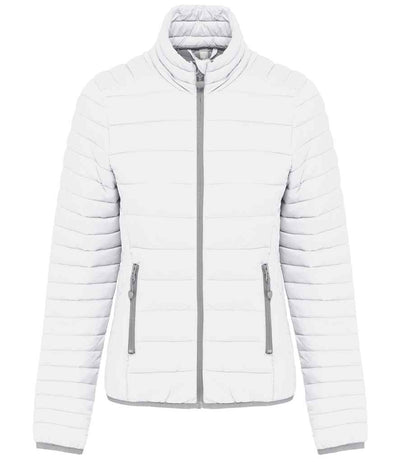 Kariban Ladies Lightweight Padded Jacket - White