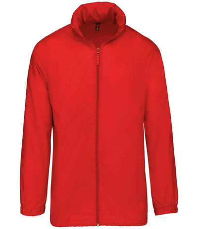 Kariban Windbreaker Jacket - Red