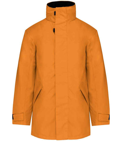 Kariban Parka Jacket - Orange/Black
