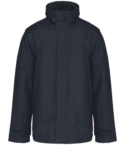 Kariban Factory Zip Off Sleeve Jacket - Navy/Navy