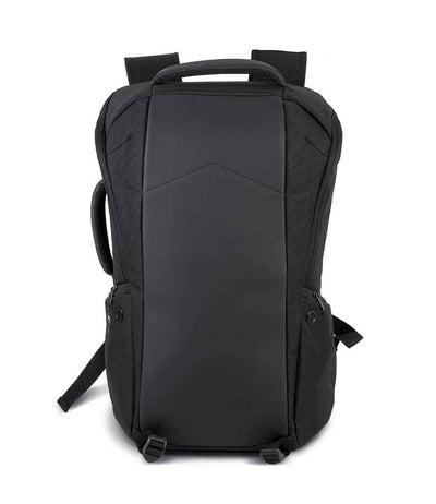 Kimood Anti-Theft Backpack - Black/Black