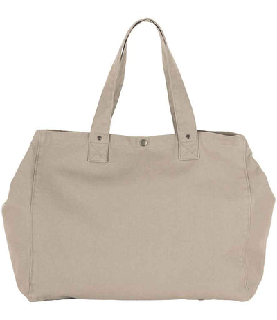 Kimood Faded Cotton Shopper - Washed Natural