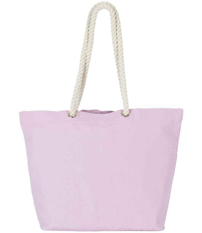 Kimood Marine Style Tote Bag - Washed Parma Pink