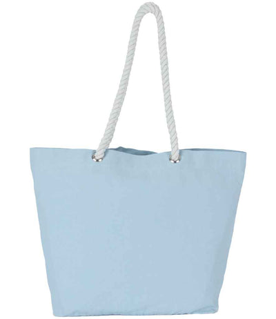 Kimood Marine Style Tote Bag - Washed Pearl Blue