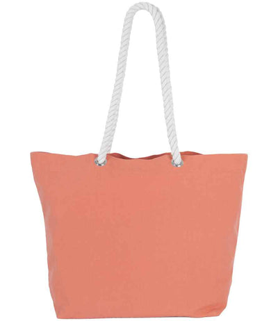 Kimood Marine Style Tote Bag - Washed Tawny Orange