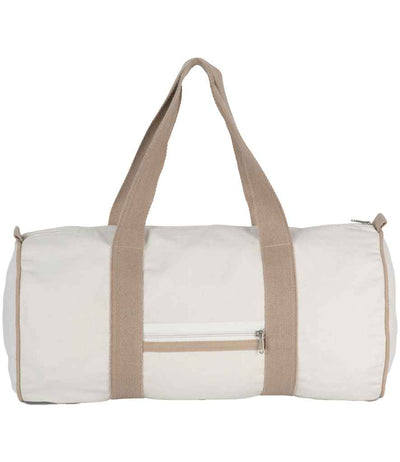 Kimood Recycled Duffle Bag - Ecume/Hemp