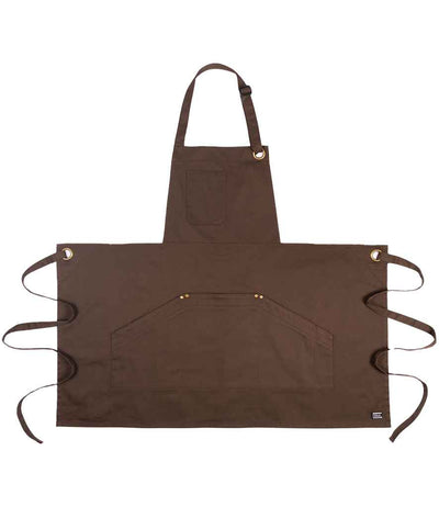 Le Chef Utility Bib Apron - Peat